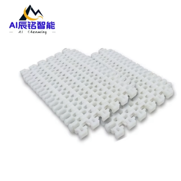White Modular Belt Conveyor Plastic Conveyor Belt for Food and Vegetable Support Customization Conveyor Food Grade - Image 6