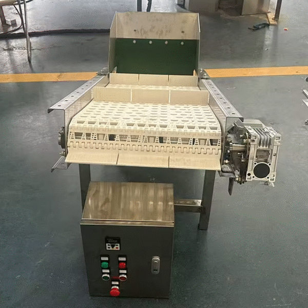 Small Belt Conveyor with Baffle Plastic Modular Belt Elevator Conveyor for Food Industry Bucket Inclined Elevator Conveyor