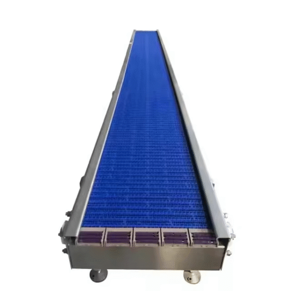 Premium Plastic Belt Conveyor Annular Plastic Mesh Belt Bending Machine Assembly Line Conveyor Food Grade Plastic Chain Conveyor - Image 3