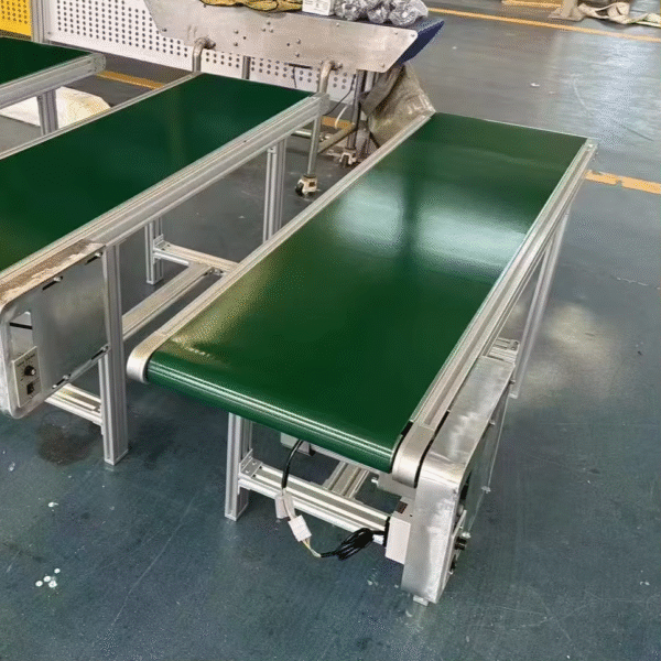 Nylon PVC Green Conveyor Belt Material Handling Machine Flat Belt Overhead Conveyor Machine Automatic Conveyor System – Image 5