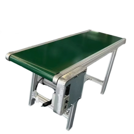 Nylon PVC Green Conveyor Belt Material Handling Machine Flat Belt Overhead Conveyor Machine Automatic Conveyor System