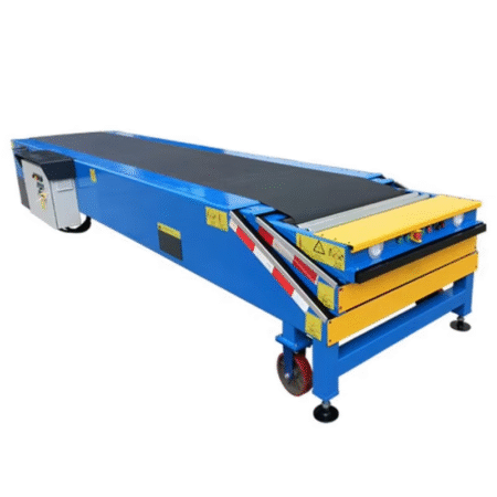 Truck Loading Conveyor Extendable Belt Conveyor Lifting Telescopic Belt Conveyor Easy to Move Container Loading Machines