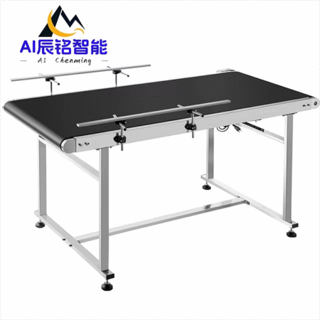 Customizable Small Conveyors Portable Tabletop Conveyor Conveying Equipment Flat Belt Material Handling Conveyor System