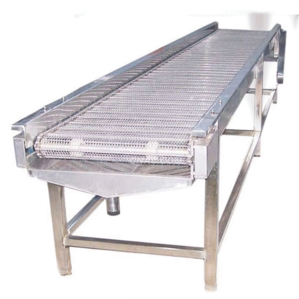 304 Steel Wire Mesh Belt Conveyor Anti-static Heat-resistant Conveyor Electric Conveying Equipment Conveyor Fpr Heating Workshop – Image 6