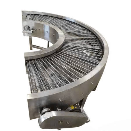 Factory Customized Steel Mesh Belt Conveyor Flat Conveyor Automatic Conveying System Food Cleaning Processing Transfer Line
