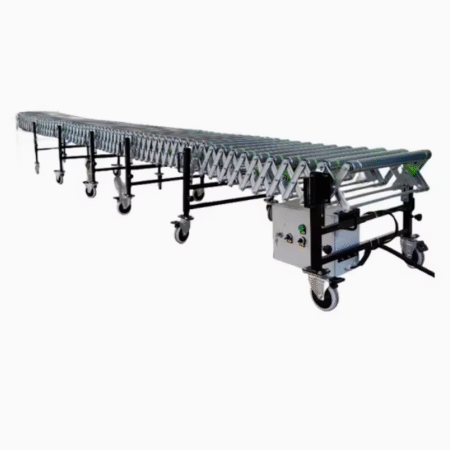 Telescopic Roller Conveyor Unpowered Roller Conveyor System a Warehouse Unloading Wonder Assembly Line Conveyor Belt