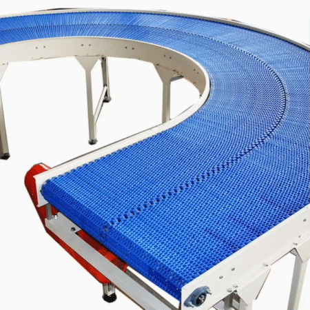Food Grade Modular Belt Conveyor PP Plastic Modular Mesh Belt Conveyor for Baked Fruit Conveyor Production Line