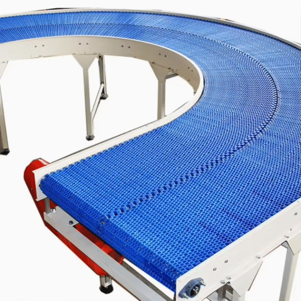 Food Grade Modular Belt Conveyor PP Plastic Modular Mesh Belt Conveyor for Baked Fruit Conveyor Production Line