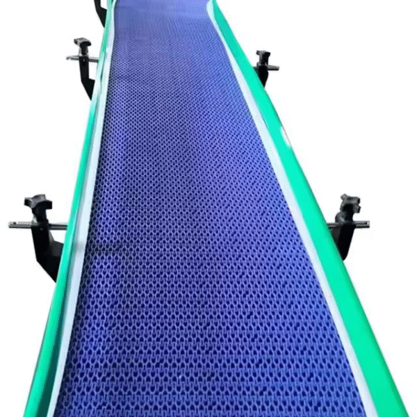 Premium Plastic Belt Conveyor Annular Plastic Mesh Belt Bending Machine Assembly Line Conveyor Food Grade Plastic Chain Conveyor - Image 5
