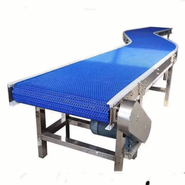 Custom Modular Belt Conveyor Speed Adjustable  Plastic Modular Belt  Conveyor System for Auto Parts Assembly Line – Image 6