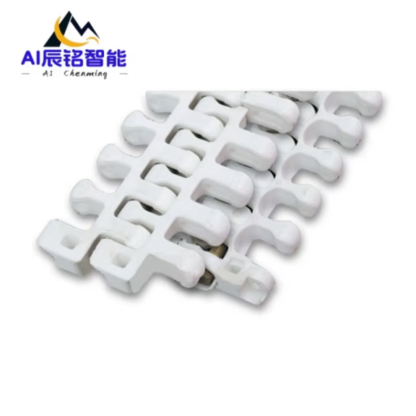 White Modular Belt Conveyor Plastic Conveyor Belt for Food and Vegetable Support Customization Conveyor Food Grade - Image 7