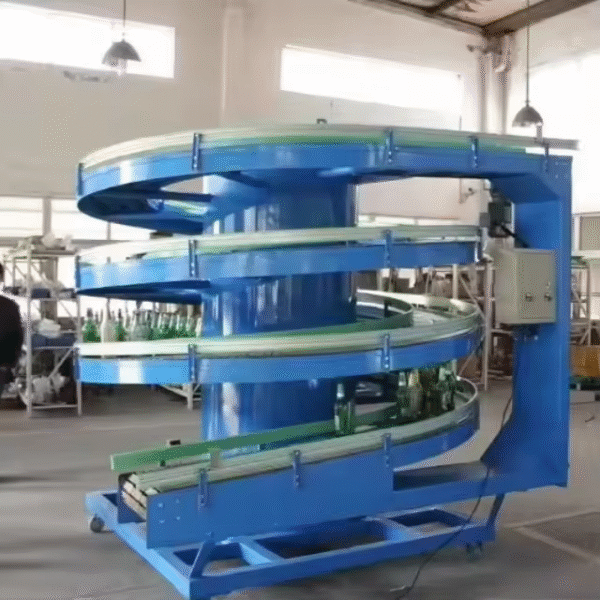 Modular Belt Cooling Tower Conveyor Bakery Factory Fully Automatic Food Spiral Cooling Tower/Double Spiral Freezer/Buffer Tower – Image 3
