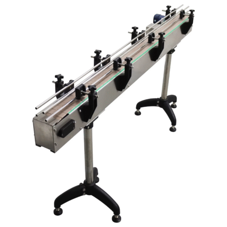Custom Conveyors for Can Transport Lines Plastic Flat Top Chain Conveyors Beverage Conveyor Systems for Juice Production Lines