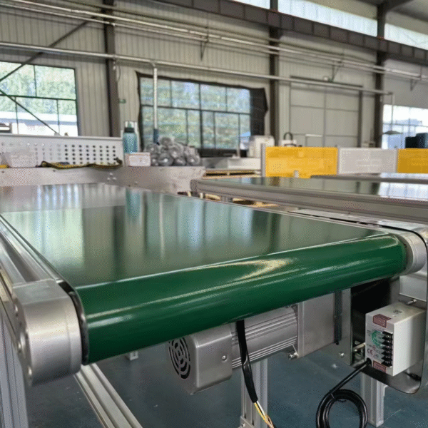 Nylon PVC Green Conveyor Belt Material Handling Machine Flat Belt Overhead Conveyor Machine Automatic Conveyor System – Image 6