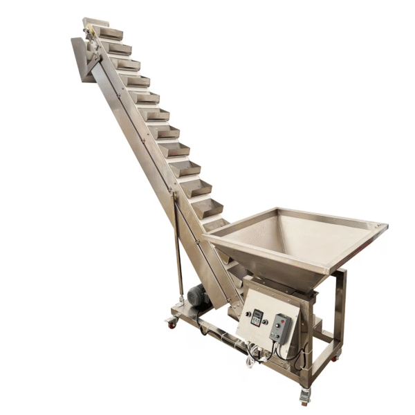 Electric Bucket Elevator Inclined Conveyor Food Flour Feeding Z Type Hopper Feeder Conveyor Lifting Feeding Conveyor System - Image 5