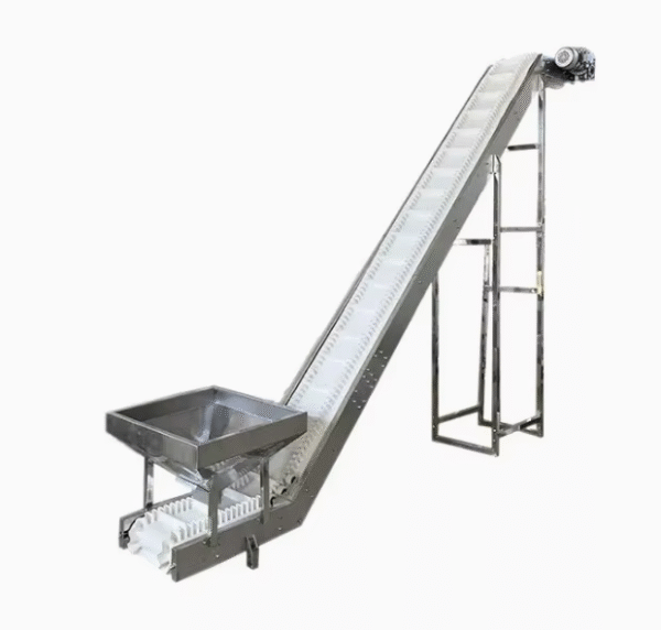 Z Type Lifting Conveyor for Farm Product Line Lifter Manufacturer Inclined Conveyor Machine Conveying with Hopper — изображение 7