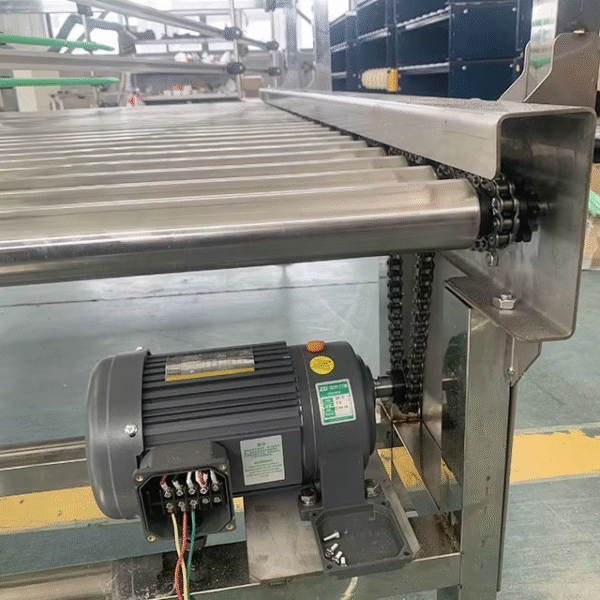 Roller Conveyors Are Used for Loading and Unloading Automotive Parts Circuit Boards Display Screens Canned Beverages Boxed Foods - Image 2