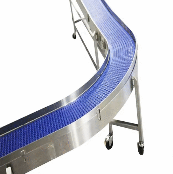 Food Grade Modular Belt Conveyor PP Plastic Modular Mesh Belt Conveyor for Baked Fruit Conveyor Production Line – Image 7