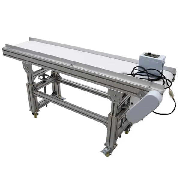 Customized Belt Conveyors Tabletop Small Belt Conveyor Motorized Adjustable Speed Conveyor System with Casters for Assembly Line — изображение 2