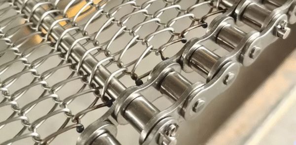 Small Mesh Belt Conveyor Multi-layer Food Sorting Production Line Conveyor Fruit and Vegetable Cleaning Transmission Machine – Image 5