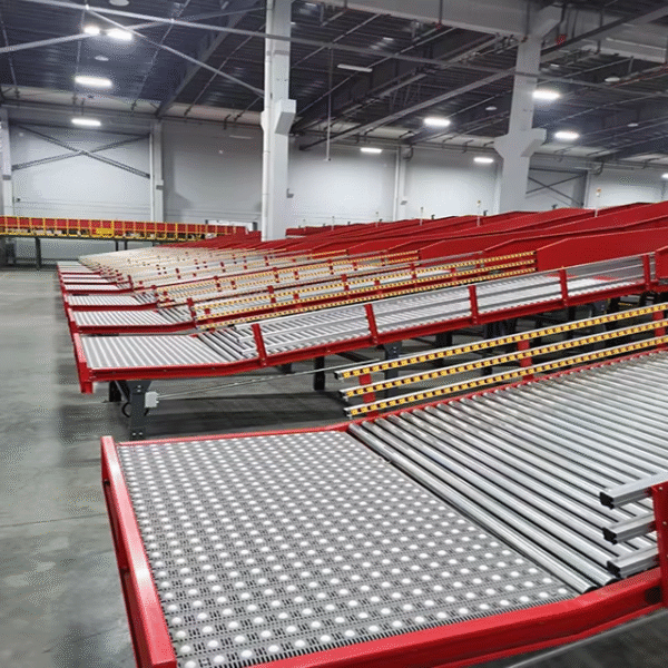 Logistics Industry Durable Plastic Roller Top Belt Heavy Transport 400 Series Ball Mesh Belt 400 Plastic Conveyor Chain Belt – Image 7