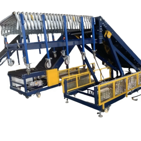 Extendable Flexible Belt Conveyor Loader for Truck Unloading Logistics Production Line for Efficient Material Handling