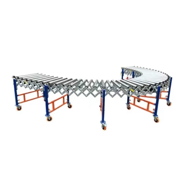 Heavy Duty Roller Conveyor Flexible Roller Conveyor for Logistics Handling Truck Unloading S Type Roller Conveyor System - Image 6