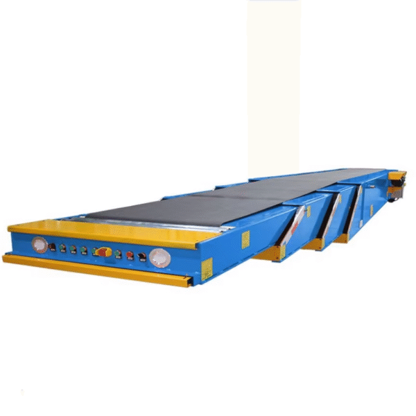 Truck Loading Conveyor Extendable Belt Conveyor Lifting Telescopic Belt Conveyor Easy to Move Container Loading Machines – Image 3