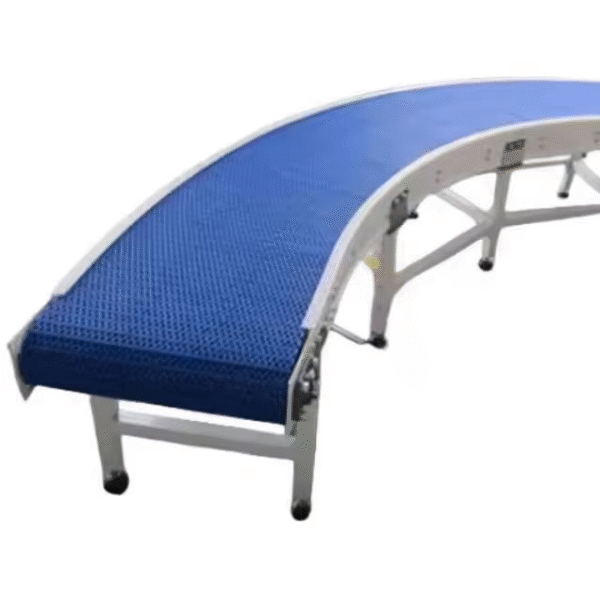 Premium Plastic Belt Conveyor Annular Plastic Mesh Belt Bending Machine Assembly Line Conveyor Food Grade Plastic Chain Conveyor - Image 7