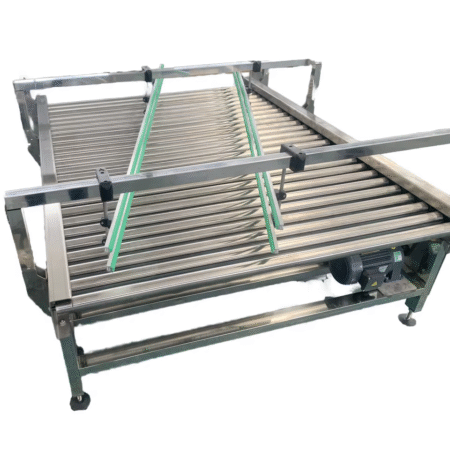 Roller Conveyors Are Used for Loading and Unloading Automotive Parts Circuit Boards Display Screens Canned Beverages Boxed Foods