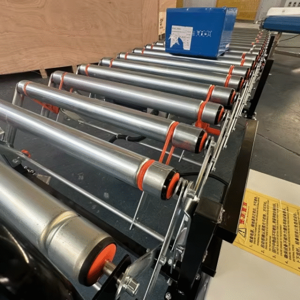 Automatic Roller Conveyor Machine 90° Turning Conveyor with Motor Power Telescopic Roller Conveyor with Spocket Heavy Duty Line - Image 3