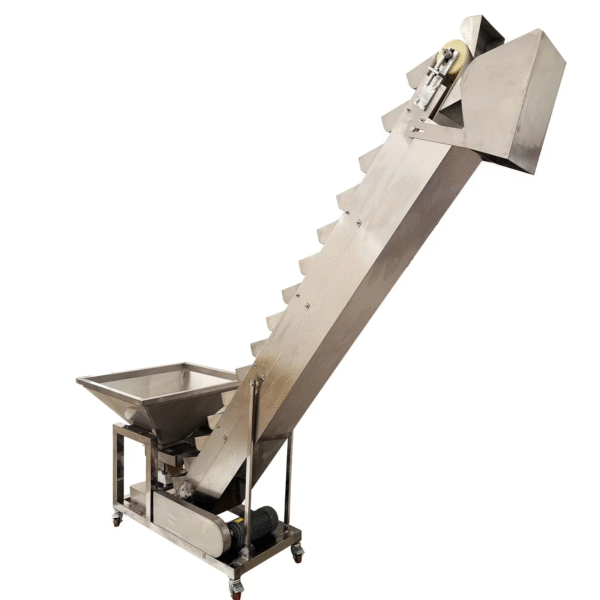 Electric Bucket Elevator Inclined Conveyor Food Flour Feeding Z Type Hopper Feeder Conveyor Lifting Feeding Conveyor System - Image 4