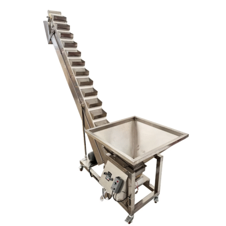Electric Bucket Elevator Inclined Conveyor Food Flour Feeding Z Type Hopper Feeder Conveyor Lifting Feeding Conveyor System