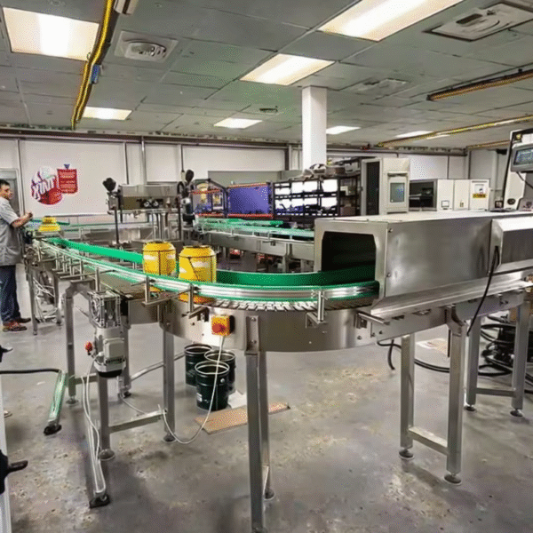 Automatic Industrial Small Bottle Packing Conveyor Juice Filling Capping Machine Speed Adjustable Food Production Line Machine - Image 6