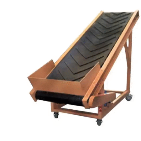 Light Diaphragm Plate Belt Conveyor Industrial Food Grade Fruit Sorting Line Conveyor Belt Skirt Baffle Climbing Conveyor