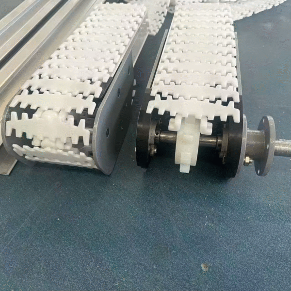 Customized Flexible Chain Conveyor High Quality Aluminum Profile Conveyor Drive Head for Plastic Chain Conveyor System - Image 5