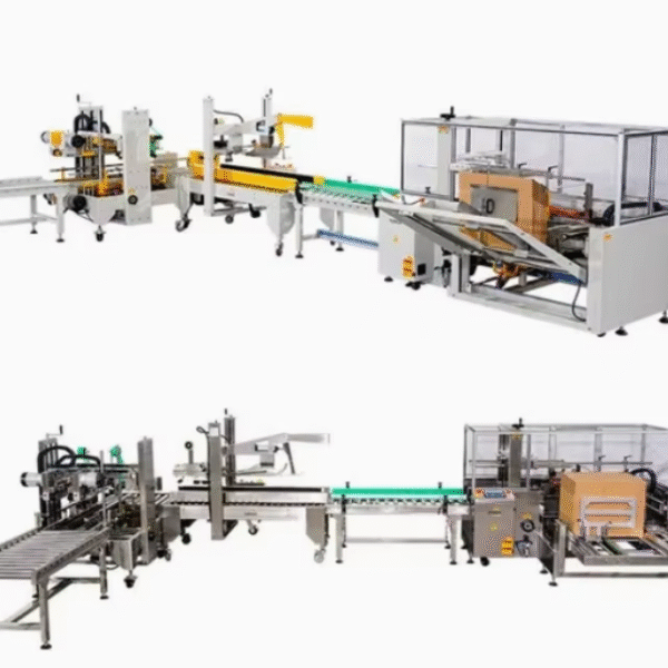 Carton Open Machine Sealing Machine With Conveyor Automatic Vertical Case Erector Auto Erector Cardboard Tray Former Machine — изображение 4