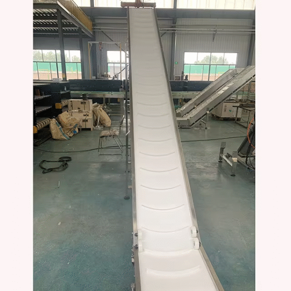 Feed Lifting Conveyor Inclined Belt Conveying Food Grade Cat/dog Food Conveyor Limited Position Hoist Antislip Belt Conveyors — изображение 4