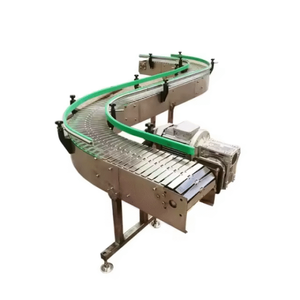 304 Stainless Steel Curve Slat Chain Conveyor Flat Top Chain for Beverage Industry Assembly Line Machine - Image 2