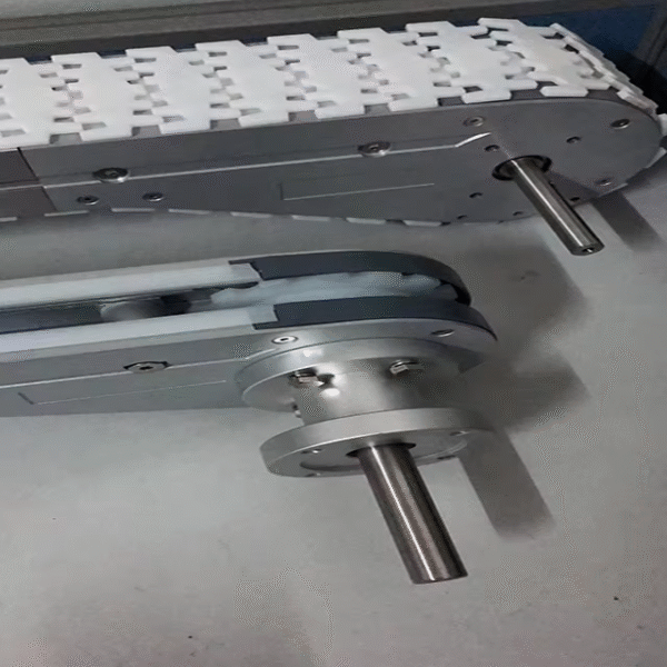 High Quality Plastic Belt Conveyor Modular Belt Conveyor with Cleat Modular Belt Straight Conveyor Machine Food Production Line - Image 7