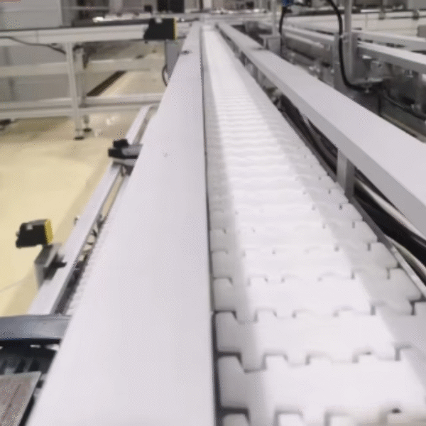 Customized Flexible Conveyor Plastic Flexible Chain Conveyor for Food Sorting Bottle Conveyor Assembly Line Food Production Line - Image 5