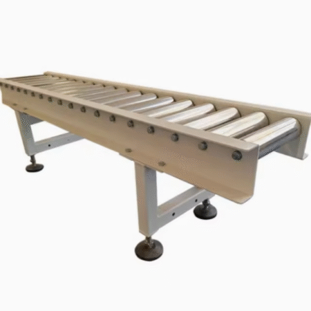 Roller Table Conveyor Machine Logistic Box Package Cases Roller Conveyor Machine Heavy-duty Roller Conveyor  with Wheels