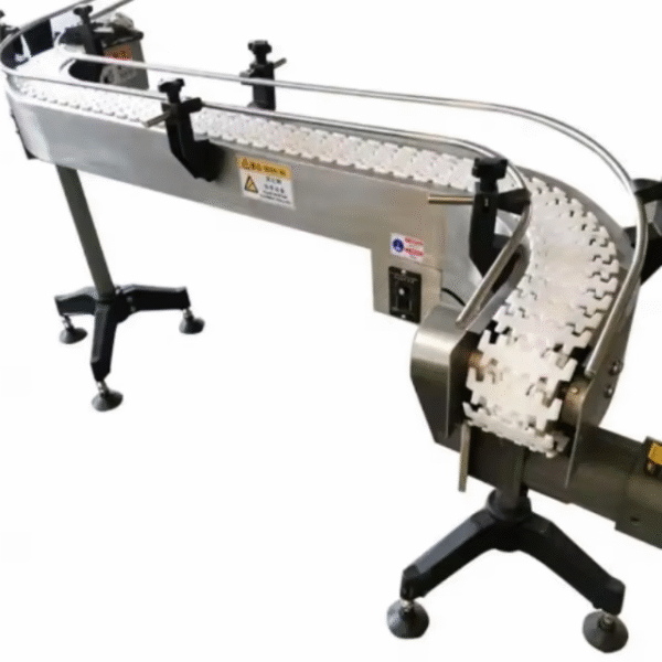 Customized Flexible Conveyor Plastic Flexible Chain Conveyor for Food Sorting Bottle Conveyor Assembly Line Food Production Line - Image 3