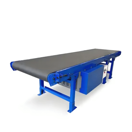 Pvc Conveyor Belt Manufacturer Flexible Belt Conveyor Food-Safe Conveyor Belt Container Loading and Unloading