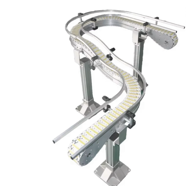 Easy to Clean Conveyor Speed Controlled Conveyor Anti-Slip Flat Top Chain Machine Assembly Line Flexible Chain Industry Conveyor - Image 7