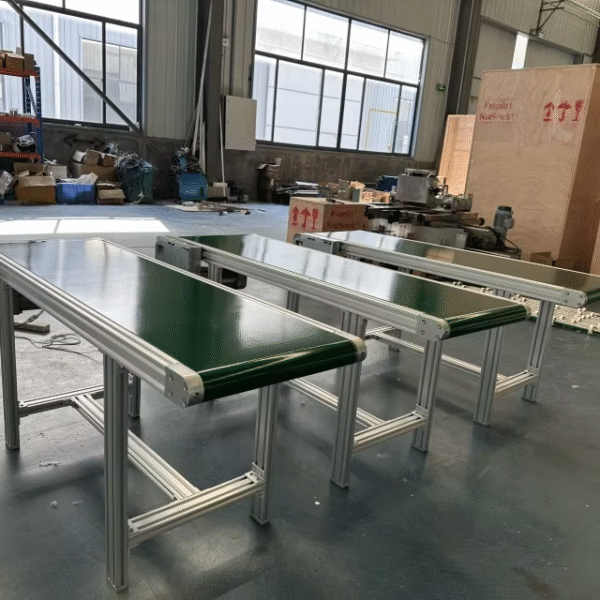 PVC Belt Conveyor with Motor Food Grade PU Belt Conveyor Line High Quality PVC/PU Belt Conveyor Machine Assembly Line Equipment — изображение 7