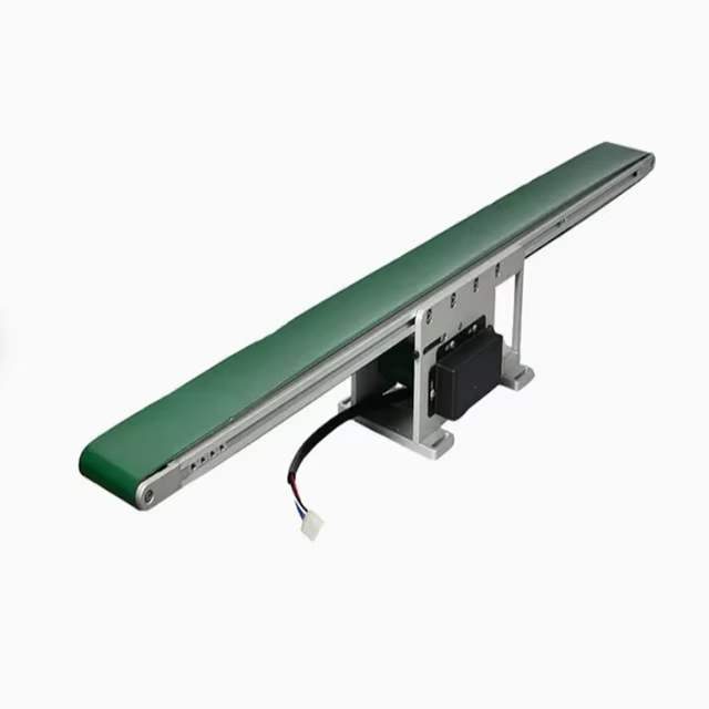 Green Adjustable Food Rubber Belt Conveyor System Low-Cost Conveyor Belt Green PVC Conveyor Belt System Manufacturer - Image 6