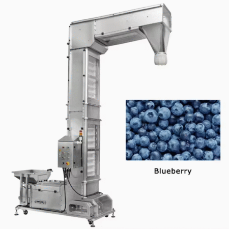 Customized Z Type Elevator Conveyor with Hopper Bucket Conveyor System Automatic Portable Bucket Conveyor for Food Industry