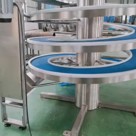 Industrial Conveyor Belt PVC With Chain Plate Inclined Conveyor Lifter for Agriculture Product Fruit Beans Seed Industrial Belts