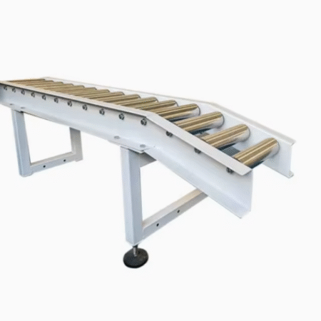 Heavy-duty Roller Conveyor  with Wheels Roller Table Conveyor Machine Logistic Box Package Cases Roller Conveyor Machine